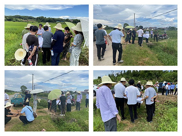 安博组织召开万安县2022年度统筹整合资金推进高标准农田建设项目初步设计的评审会