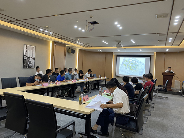 安博组织召开鄱阳县鄱阳湖公园地下停车场项目初步设计的评审会