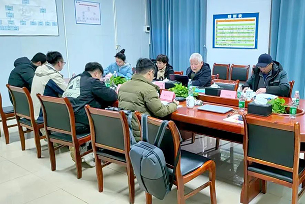 安博组织召开江西宏福新材料有限公司永新工业开发区新型合成面料项目节能报告的评审会